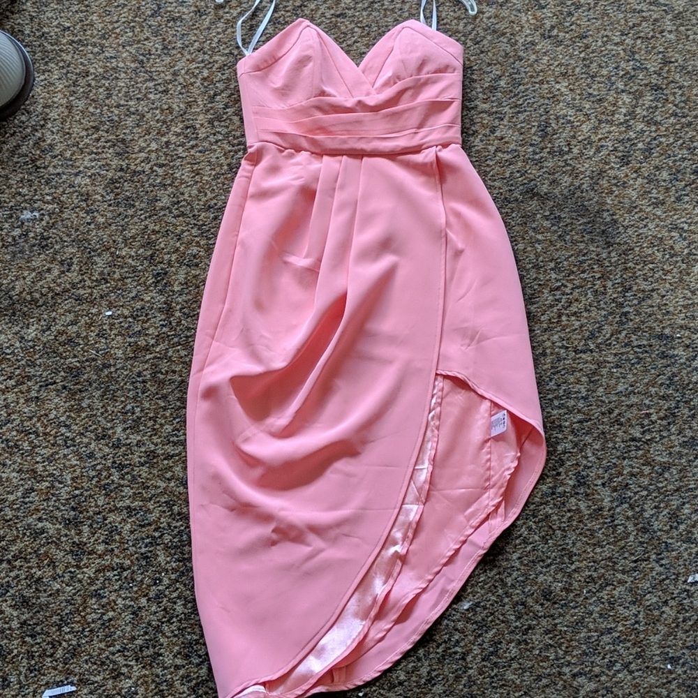 Lovers & Friends Pink Strapless Dress